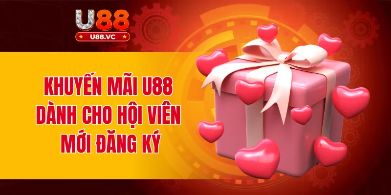 Khuyến mãi u88 dành cho hội viên mới đăng ký