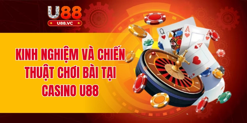 Kinh nghiệm và chiến thuật chơi bài tại casino U88